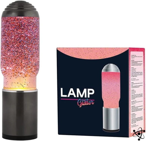 Lampe à Lave Diffuseur de Parfum Paillettes Déco Science