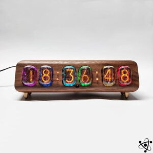 Nixie Tube Clock 6-bit IN12 Digital Déco Science