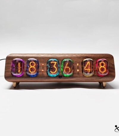 Nixie Tube Clock 6-bit IN12 Digital Déco Science