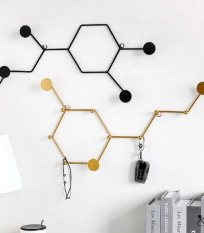 Porte Manteau Moléculaire A Déco Science