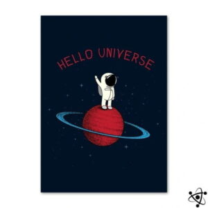 Poster Enfant Astronaute - Hello Universe Déco Science