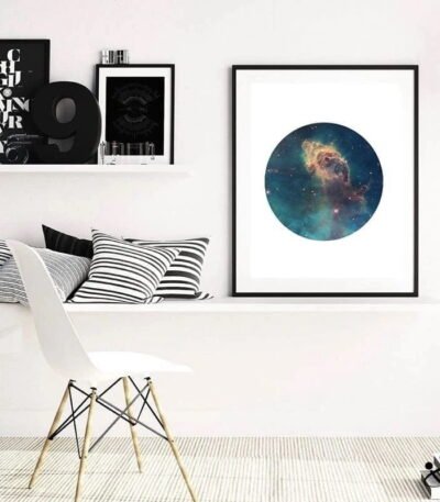 Poster Nébuleuse de la Carène Déco Science