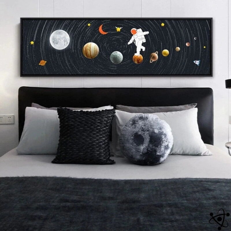 Poster Parcours d'Astronaute dans l'Espace Déco Science