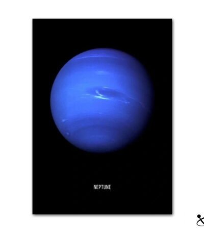 Poster Planète Neptune Déco Science