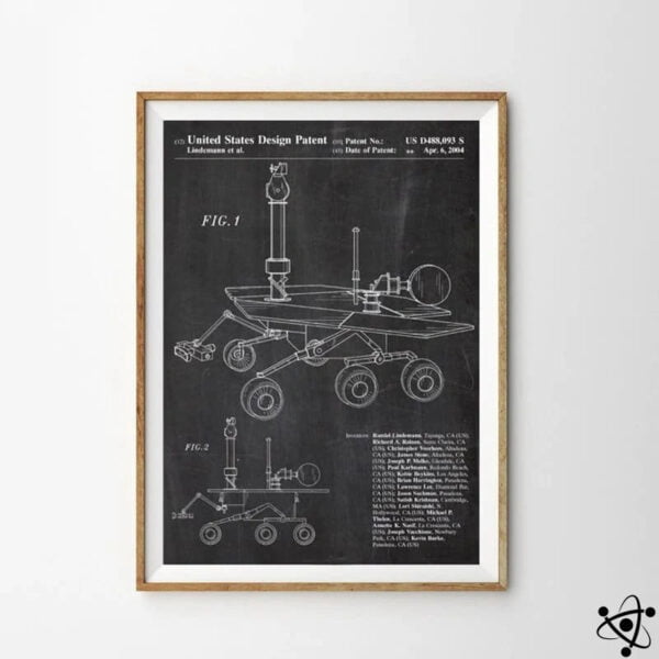 Poster Rover Opportunity Déco Science