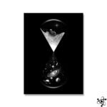 Poster Sablier Spatial Déco Science