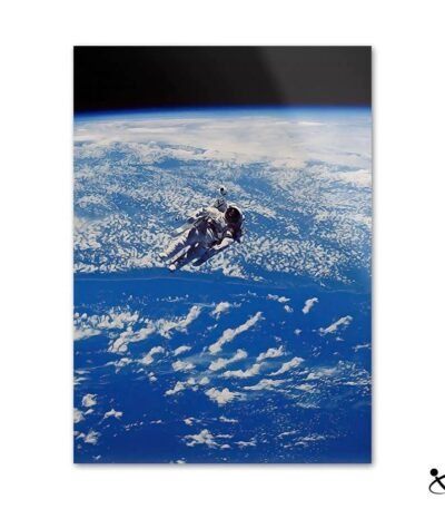 Poster photo astronaute dans l'espace Déco Science