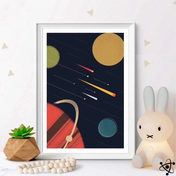 Posters Astronomie pour Enfants Déco Science