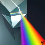 Triangular Color Prism Science Decor