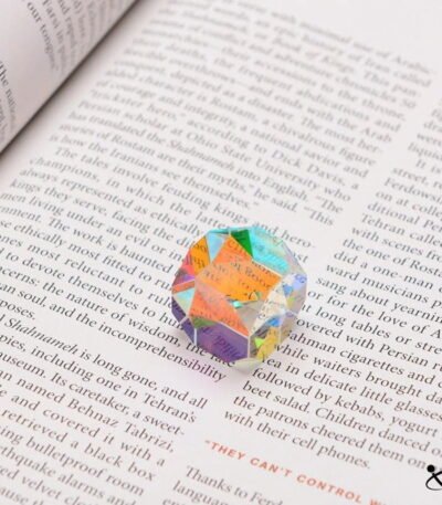 Optical Polyhedron Prism Science Decor