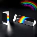 Triangular BK7 Optical Prism Science Decor
