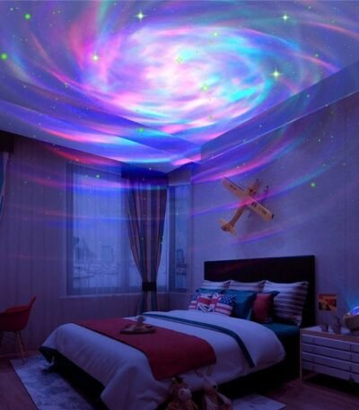 Projecteur Galaxie Spirale Déco Science