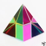 Colorful Pyramid Prism Science Decor