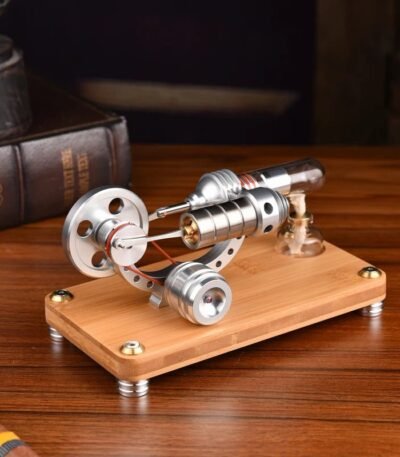 Moteur Stirling Bois Déco Science