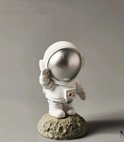 Figurine Astronaute Rocher Déco Science
