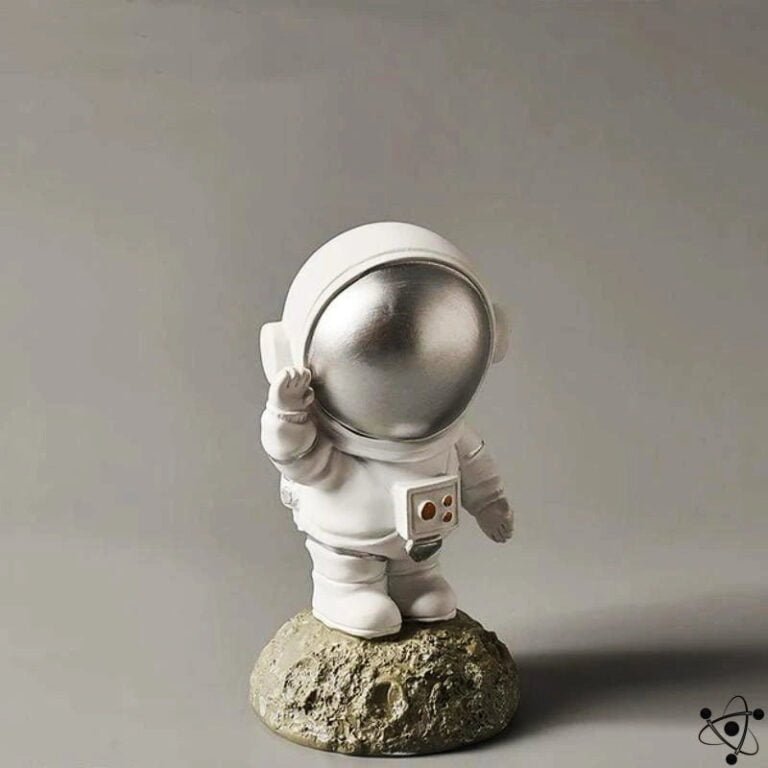 Figurine Astronaute Rocher Déco Science