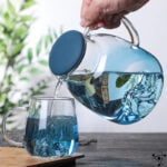 Service de Verre et Carafe en Borosilicate Déco Science