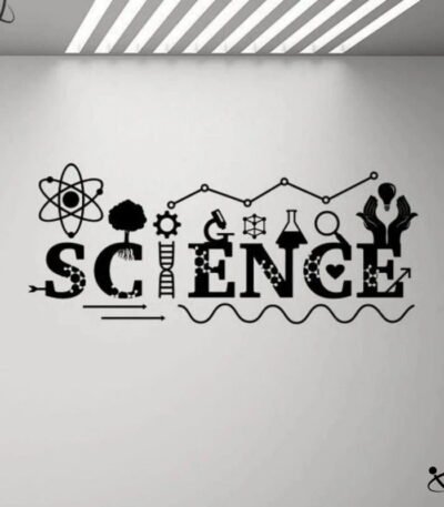 Sticker Murale Science Déco Science