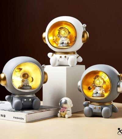 Tirelire Veilleuse Astronautes Déco Science