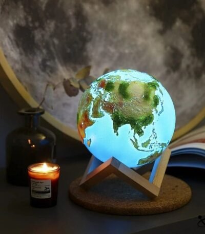 Veilleuse de Nuit Terre Déco Science