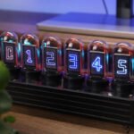 Horloge Nixie Numérique RGB Déco Science