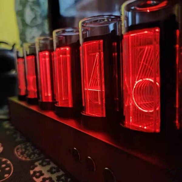 Horloge Nixie Tube RGB Déco Science