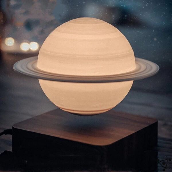 Lampe Magnétique Saturne Déco Science