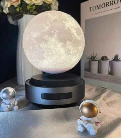 Lampe en Lévitation Lune 3D Déco Science