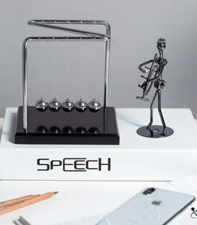 Pendule de Newton Forme Z Déco Science