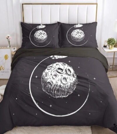 Housse de Couette Fusée en Gravitation Déco Science