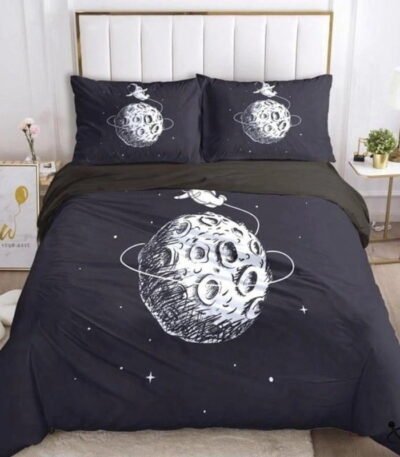 Housse de Couette Astronaute Gravitation Déco Science