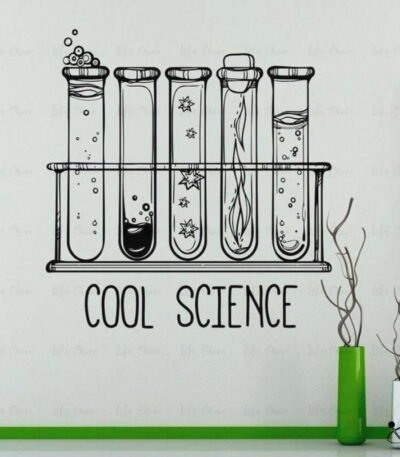 Stickers Cool Science Déco Science