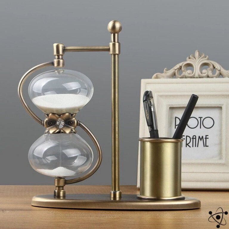 Sablier Porte Stylo Déco Science