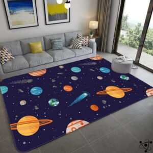 Tapis Planètes Déco Science