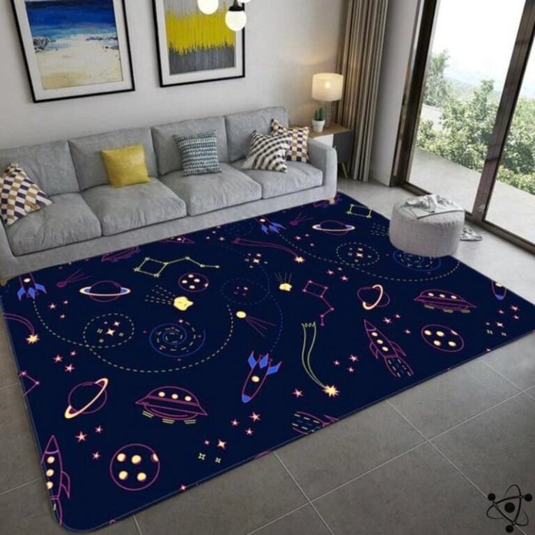 Tapis Espace Stellaire Déco Science