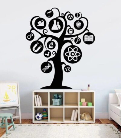 Stickers Arbre Science Déco Science