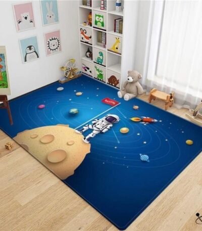 Tapis 3D Lune Déco Science