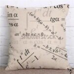 Housse de Coussin Scientifique Déco Science