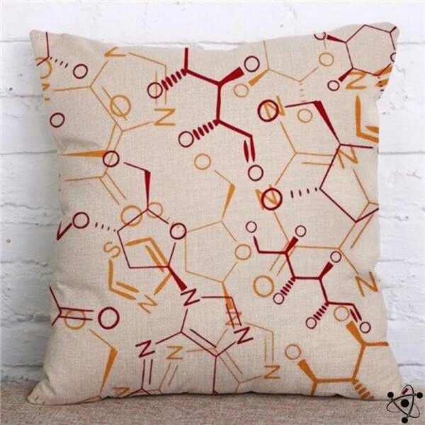 Housse de Coussin Scientifique Déco Science