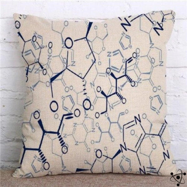 Housse de Coussin Scientifique Déco Science