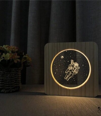 Veilleuse 3D Astronaute Déco Science