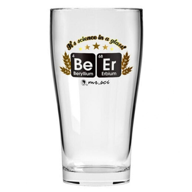 Verre à Bière Éléments Périodiques Déco Science