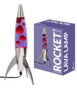 Lampe à Lave Fusée Rouge & Violette – Image 4