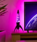 Lampe à Lave Fusée Violette – Image 2