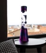 Lampe à Lave Irisée Violette – Image 3