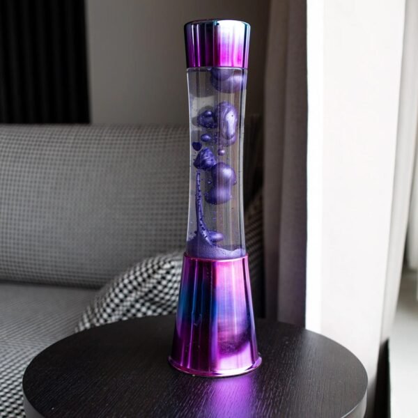 Lampe à Lave Irisée Violette