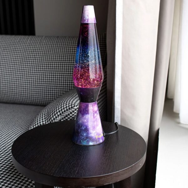 Lampe à Lave Galaxie Paillettes