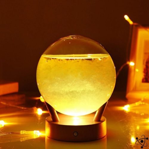 Baromètre à Cristaux Station Météo Déco Science