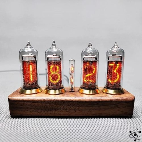 Horloge Tube Nixie Bluetooth Déco Science