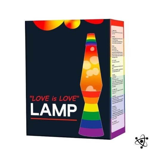 Lampe à Lave Arc-en-ciel Déco Science